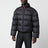 Piumino imbottito con zip nero
