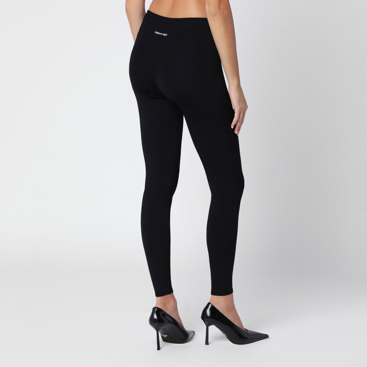 Schwarze Techwear Leggings