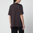 Brown oversized cotton T-shirt