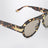 Occhiali da sole aviator havana in acetato