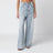 Hellblaue Baggy-Jeans