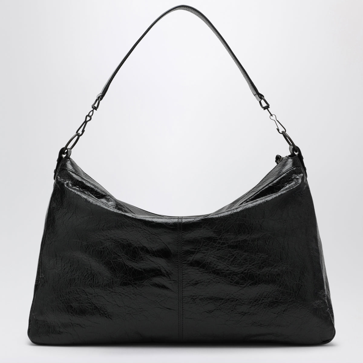 Black Le City Moto Large bag in leather