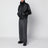 Lederjacke mit Logo in Schwarz