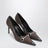 Braune Damen-Pumps aus GG-Canvas