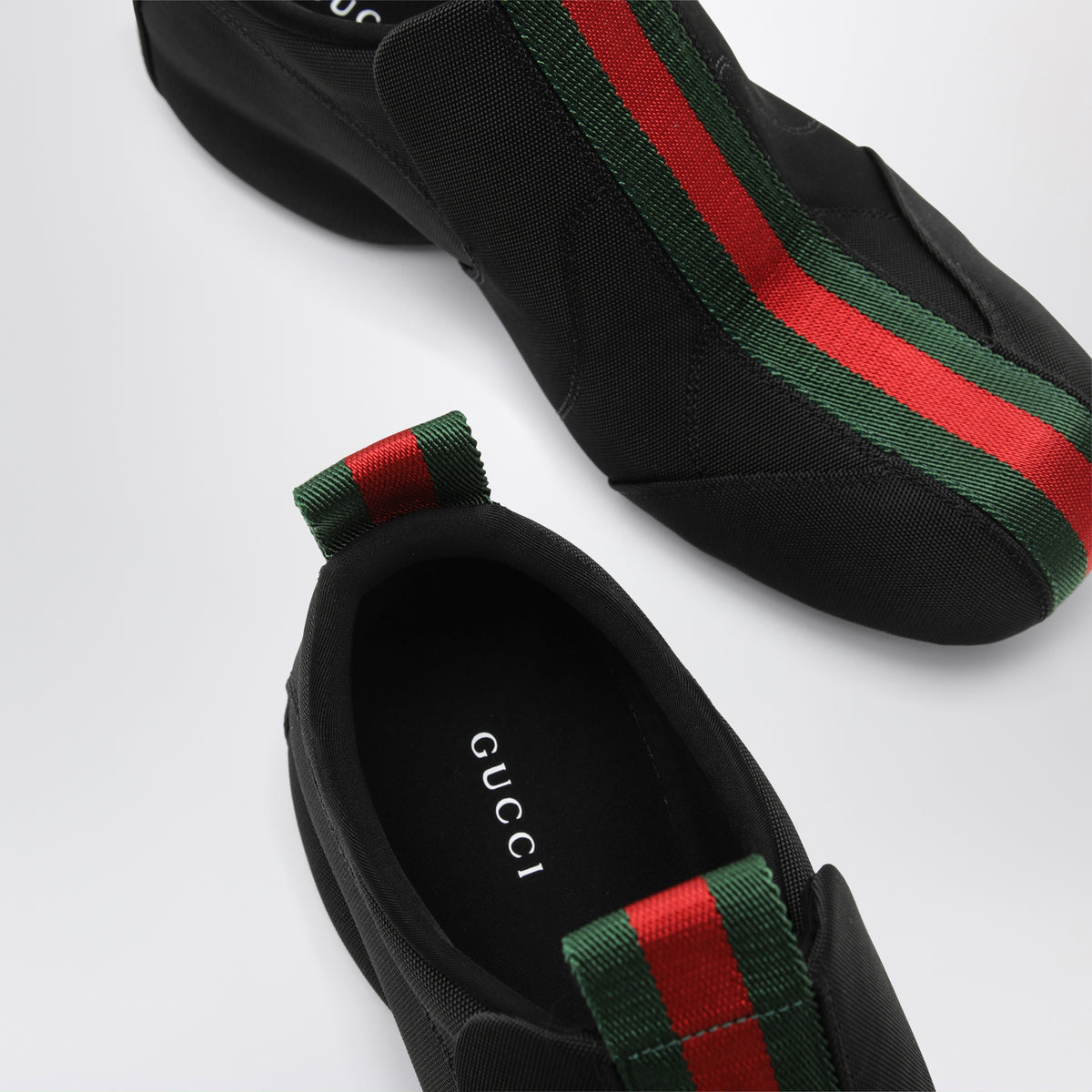 Black Drip sneakers in nylon