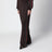 Pantalone leisure in jersey di cotone Deep Chocolate 