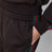 Pantalone leisure in jersey di cotone Deep Chocolate 
