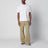 T-shirt girocollo in cotone bianca