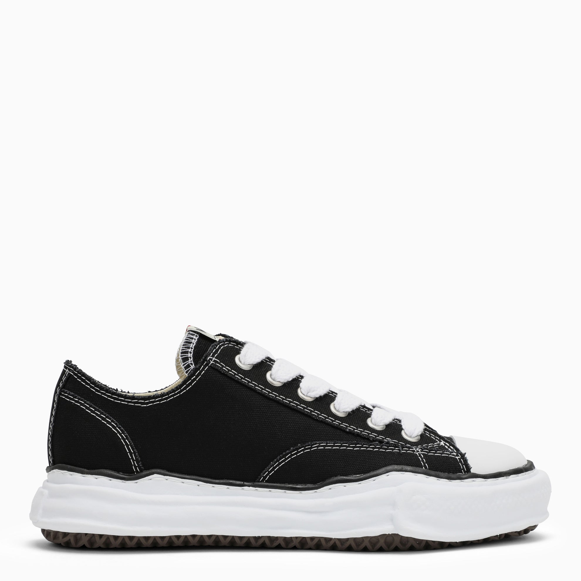 Peterson Low Schwarzer Canvas-Sneakers