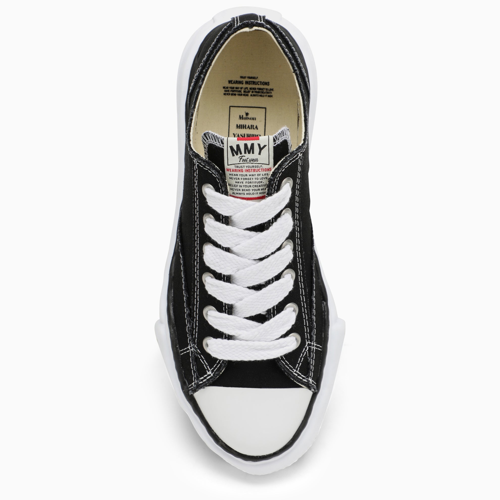 Peterson Low Schwarzer Canvas-Sneakers