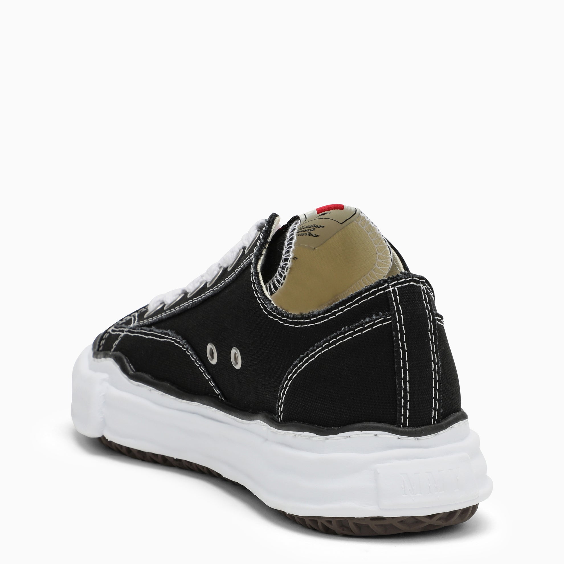 Peterson Low Schwarzer Canvas-Sneakers