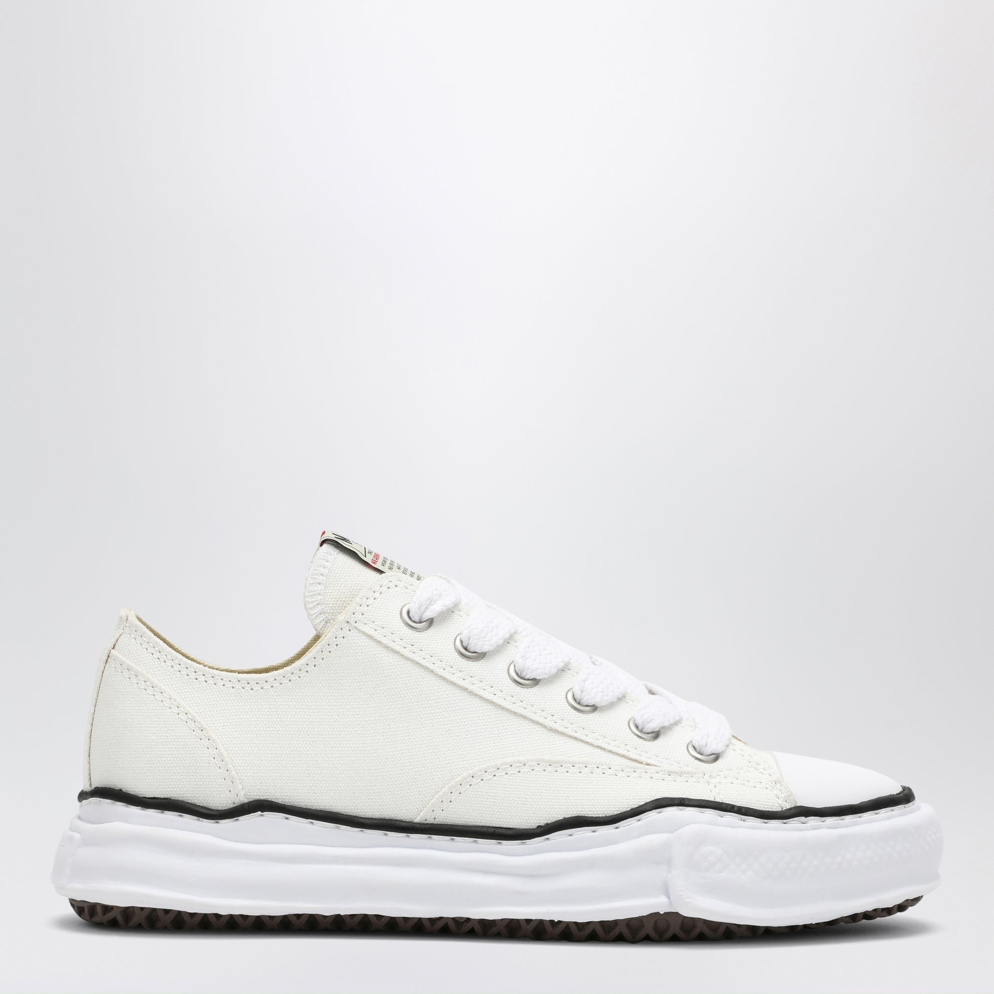 Sneakers Low Peterson blanc en toile
