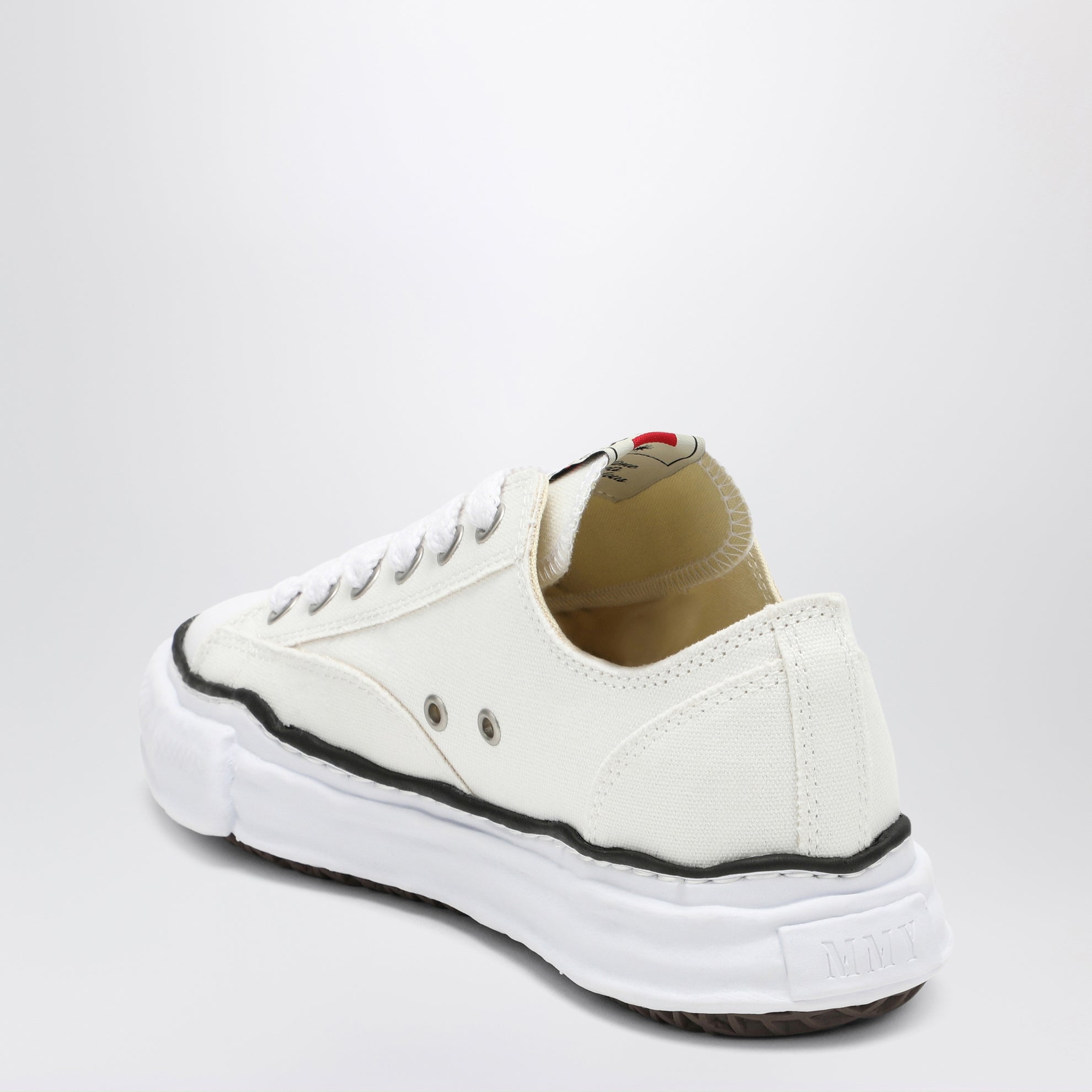 Sneakers Low Peterson blanc en toile