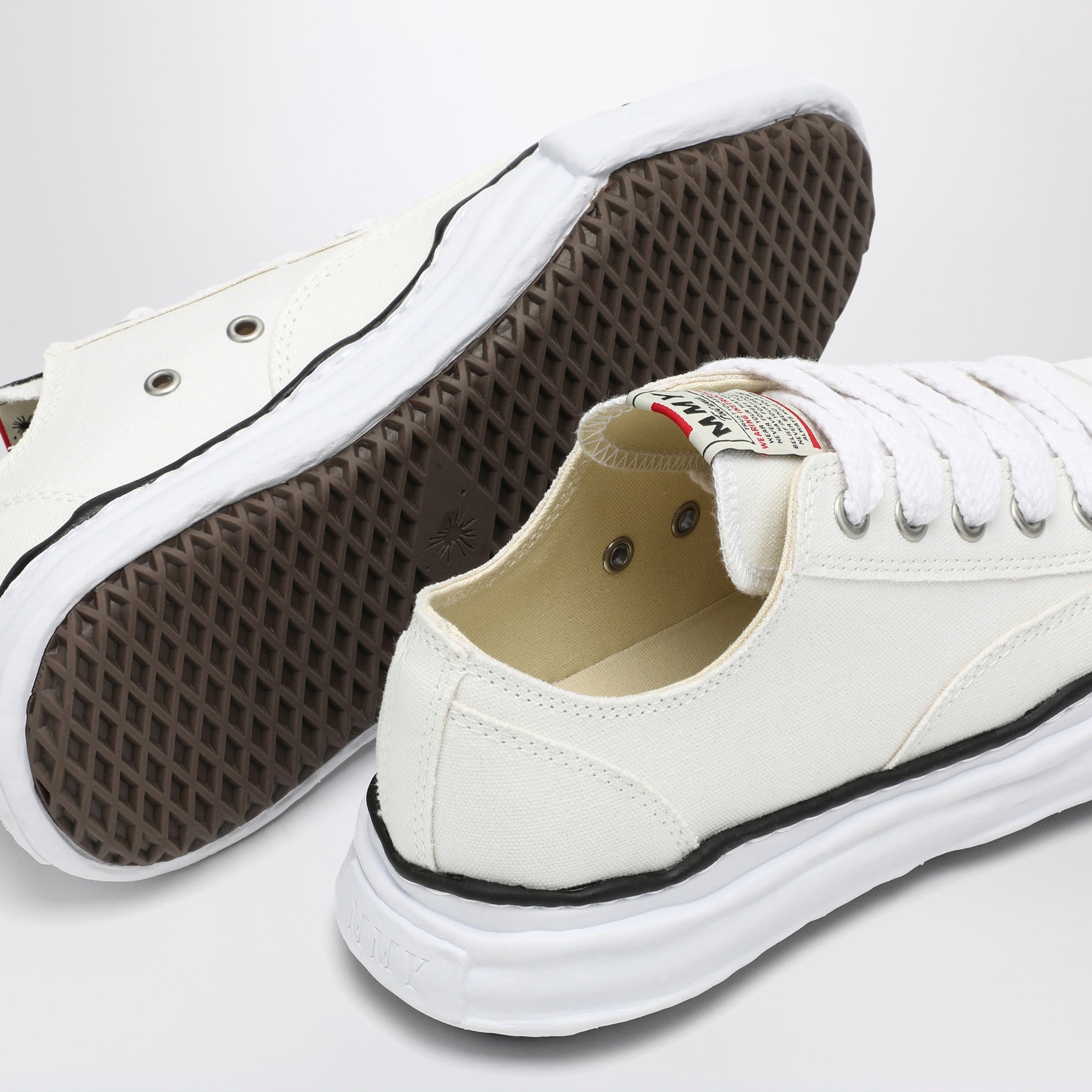 Sneakers Low Peterson blanc en toile