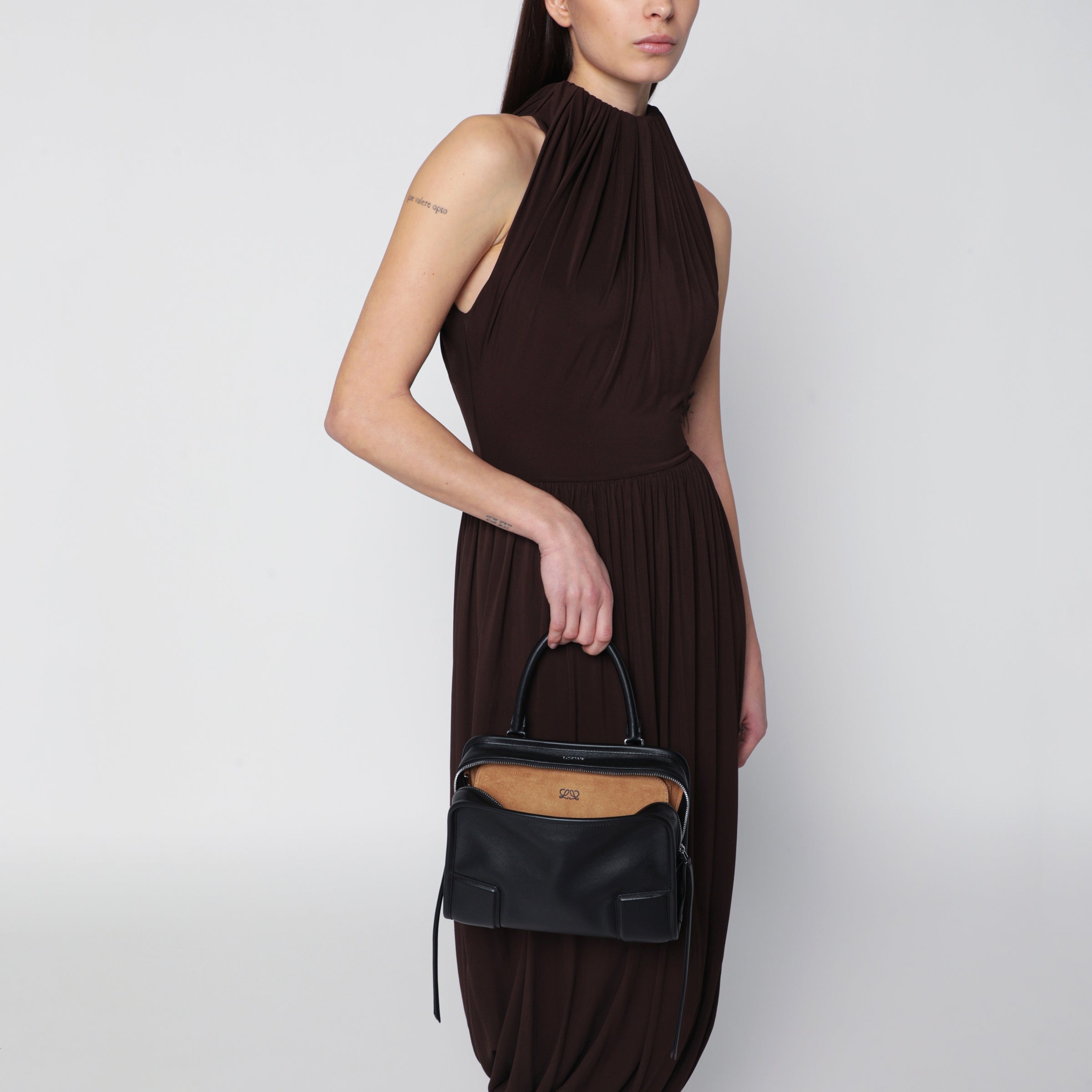 Loewe Amazona 180 small black bag | TheDoubleF