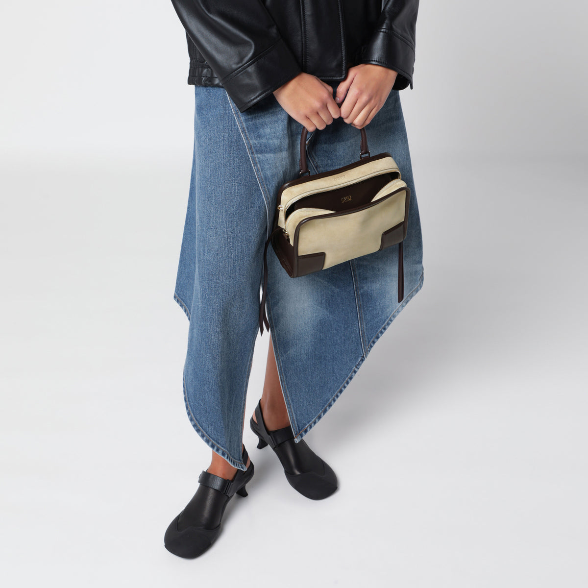 Small Amazona 180 bag in suede