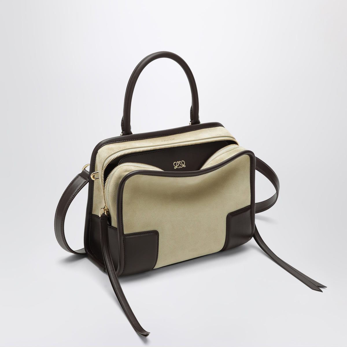 Small Amazona 180 bag in suede