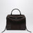 Large brown suede Amazona 180 bag
