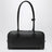 Borsa Amazona 31 Cropped in pelle lucida nera