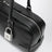 Borsa Amazona 31 Cropped in pelle lucida nera