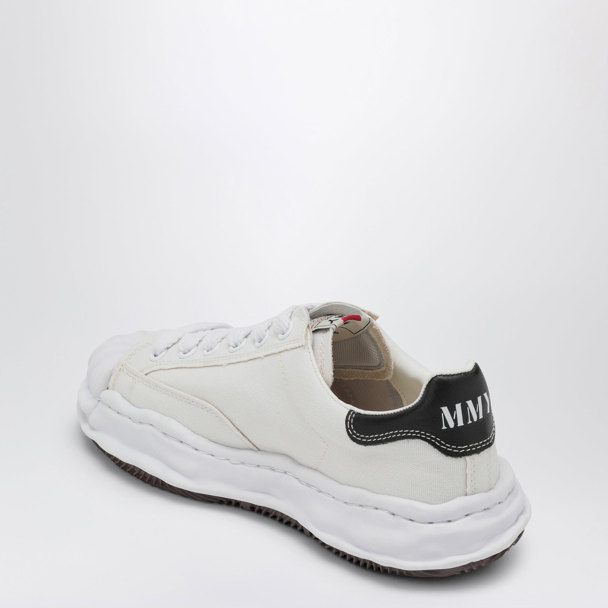 Weiße Blakey Low Sneakers aus Canvas
