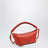 Mini borsa Cala in nappa di agnello arancione