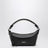 Mini borsa Cala in nappa di agnello nera e bianca