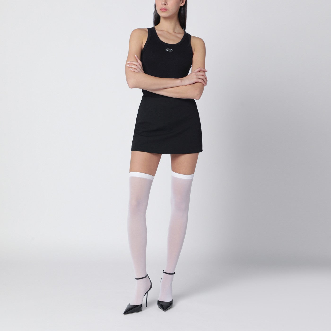 Schwarzes T-Anki-Od Tanktop