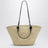 Borsa Anagram Basket media Natural/Black