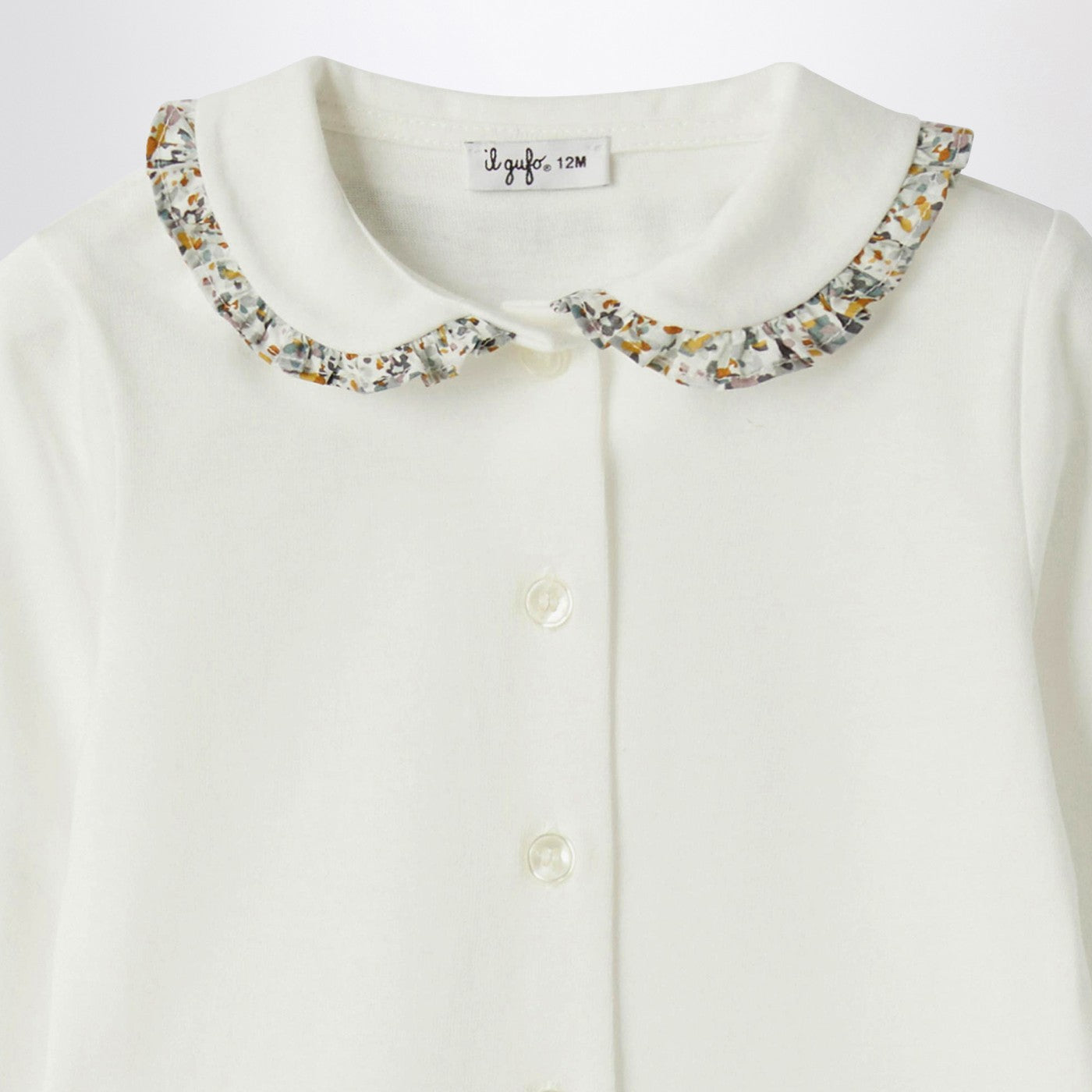 Camicia bianca in cotone