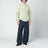 Light green brushed mohair-blend sweater