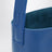 S blue cowhide shoulder bag