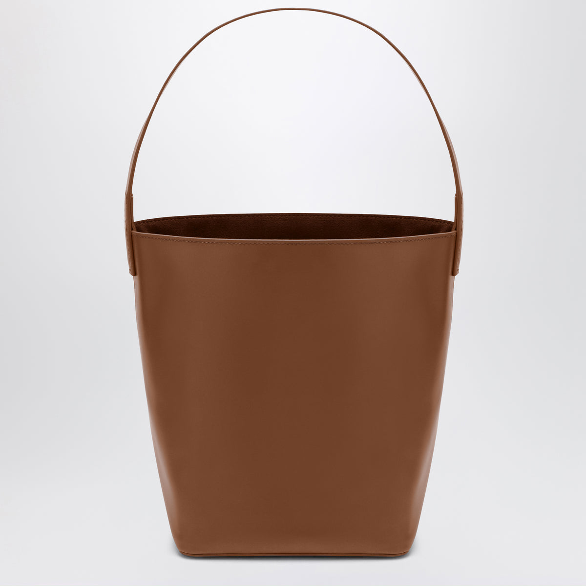 Borsa a spalla S marrone in pelle bovina