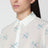Ivory white silk georgette dress