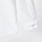 White cotton shirt with maxi bow
