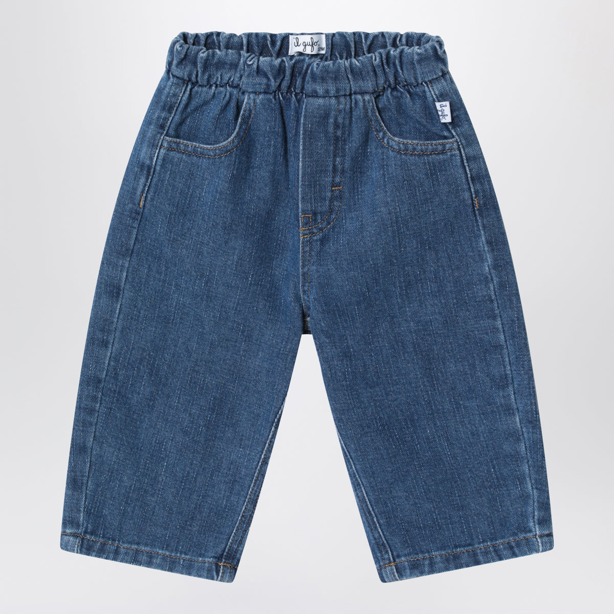 Blue stretch denim jeans