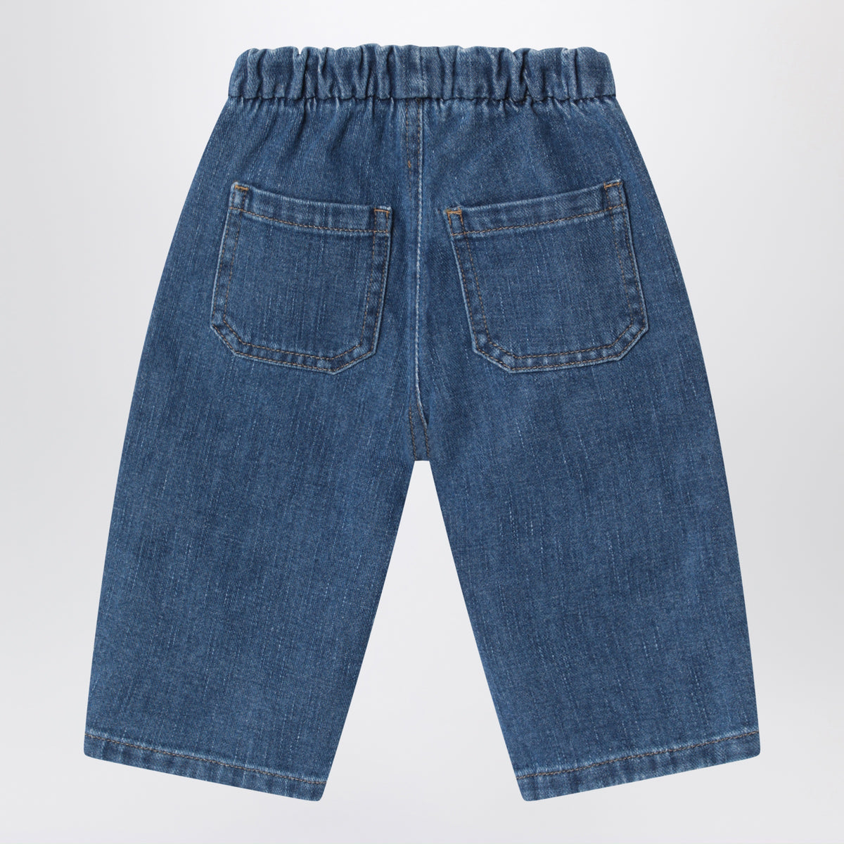 Blue stretch denim jeans