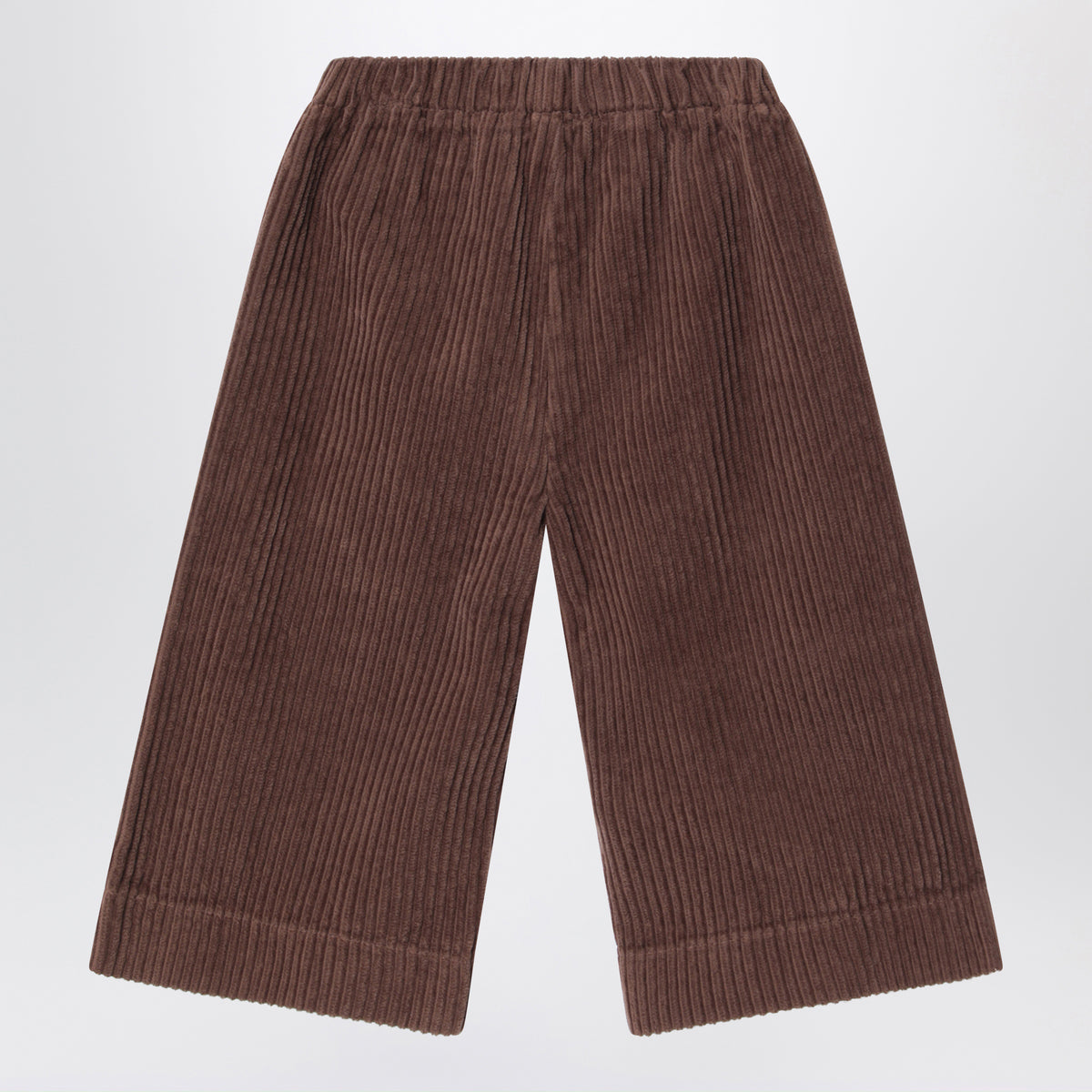 Brown corduroy trousers