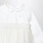 Kleid in Latte aus Tüll mit Mikroglitter