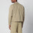 Garment-dyed Finx chino blouse in beige cotton