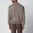 Polo Skipper in cashmere e seta marrone kaki