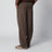 Pantaloni a due pieghe in gabardine di lana