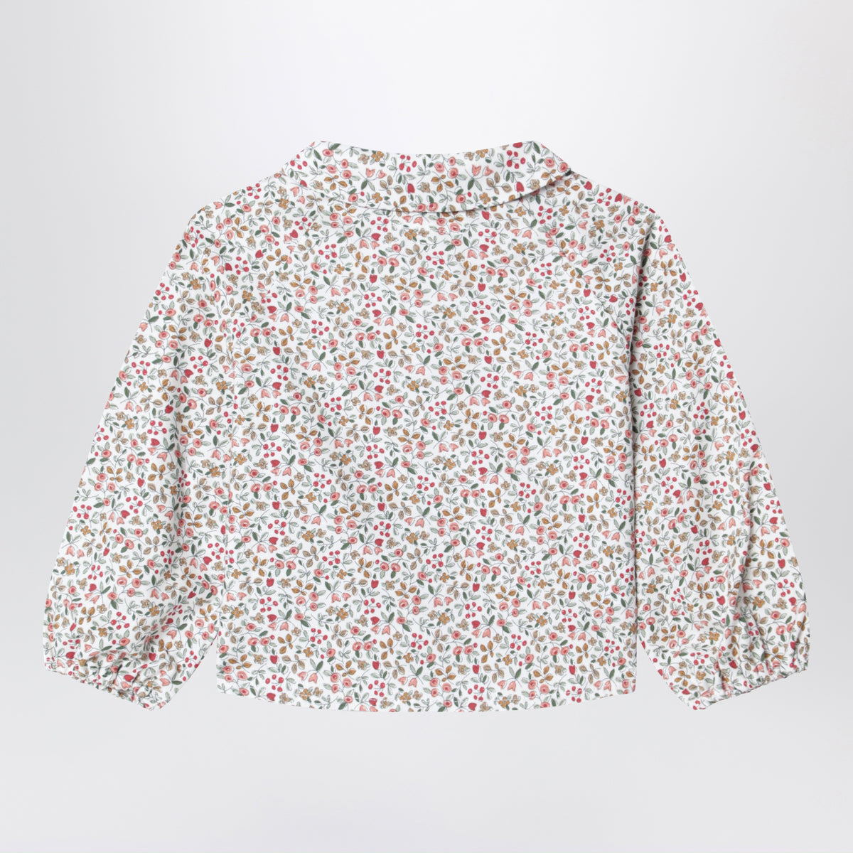 Liberty cotton shirt in powder pink