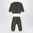 Zweiteiliges Baby-Set in Muschio aus Bouclé