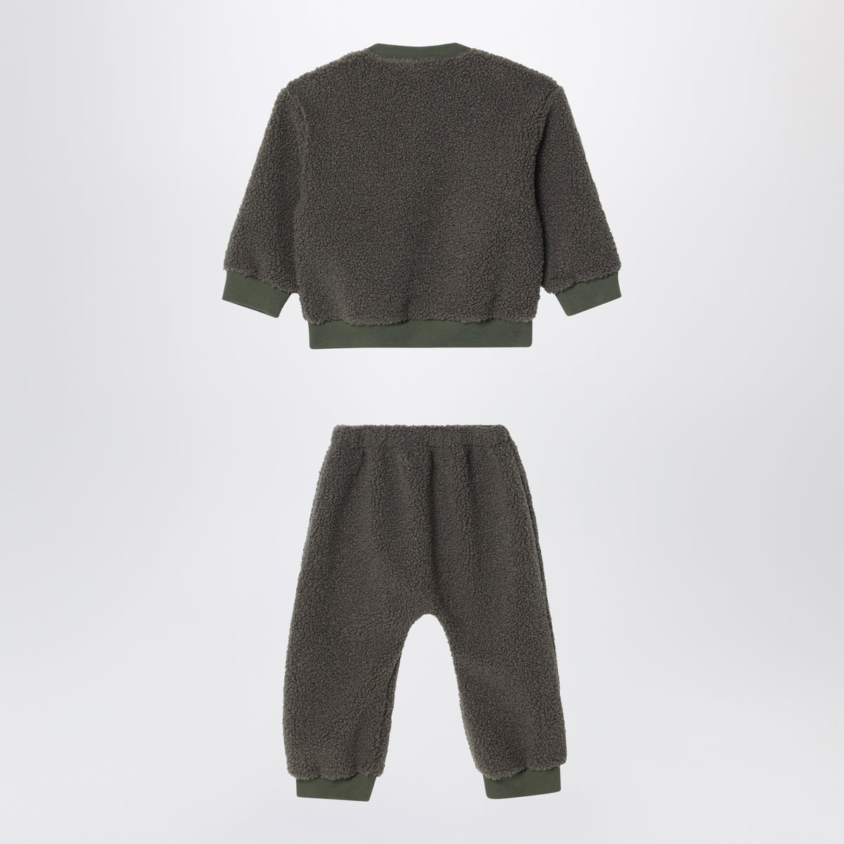 Muschio two-piece baby set in bouclé