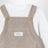 White/beige romper in cotton and corduroy