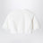 White faux fur jacket