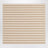 Coperta a righe beige in misto cotone
