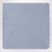 Powder blue striped cotton blanket