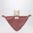 Doudou chaton couleur Blackberry/Wine en chenille